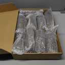 Amagic Grey Flameless Candles 9 Set, Battery Operated Candles with Remote Control and Timer, Flickering LED Pillar Candles for Home Halloween Decor, 3D Wick, Warm Yellow Light, D2.2 xH5 6" 7"