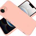 for iPhone 16e/iPhone 17e Case,high qualit,Scratch Resistant,Anti-Skid-TPU Rubber Soft Skin Silicone Protective Case Cover-Pink