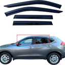 Tape On Window Visors Rain Guards for 2021-2024 Nissan Rogue S SV SL,Window Wind Deflectors Vent Shades for Rogue S SV SL 2021 2022 2023 2024,Vent Visors,Car Accessories