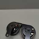 HELLA 012010901 Black 12V BX Trumpet Horn Kit (Toyota)
