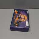 Black Cat Costume for Girls, Halloween Cat Costume Set with Light Up Tutu Skirt, Ears Headband Tail Gloves for Kids