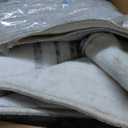 BLISSA 8x10 Area Rugs for Living Room - Soft Large Washable Geometric Sage Green Lines Borderd Modern Abstract Bedroom Rug Striped Contemporary Carpet for Nursery Dining Room Home Office Decor