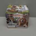 2 Pack Dog Toys for Aggressive Chewers, Interactive Indestructible Dog Toys to Keep Them Busy, Durable Dog Frozen Treat Toy for Large & Medium Dogs, Reduces Anxiety & Extends Playtime, Brown