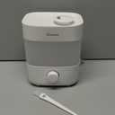 Top Fill Humidifier, 2L Water Tank for Bedroom, 28H Long Lasting White Air Humidifier for Large Room, Ultra Quiet 25dB Cool Mist for Baby, Plants, Office, Easy to Clean & Fill