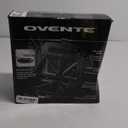 OVENTE Electric Sandwich Maker with Non-Stick Plates, Indicator Lights, Cool Touch Handle, Easy to Clean and Store, Perfect for Cooking Breakfast, Grilled Cheese, Tuna Melts and Snacks, Black GPS401B