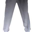 UNICOMIDEA 6-16T Boys Pants Girls Funny Joggers Sports Sweatpants with Drawstring (6-7 Years, Black White 01)