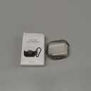 Samsung Galaxy Buds 3/Buds 3 Pro Clip Case with Carabiner, Hard Shell Earbud Protection, Secure Snap Closure, Clips to Bag, Belt Loop, US Version, GP-FPR630HICBW, Transparent