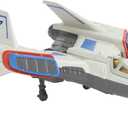 Mattel Disney and Pixar Lightyear Hyperspeed Series Mini Action Figure & Toy Vehicle Set, Buzz Lightyear & XL-02 Spaceship