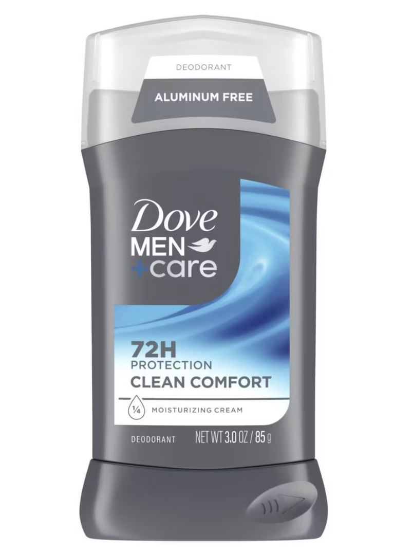 Dove Men+Care Deodorant Stick, Clean Comfort, 3 Ounce, 1Pack
