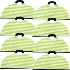 8 Pack RV2610WA Vacuum Mop Replacement Pads for Shark RV2610WA AV2610WA RV2620WD AV2620WD RV2610WD RV2610WD RV2610WFUS RV2410WD AI Ultra 2- in-1 Robot Vacuum Cleaner