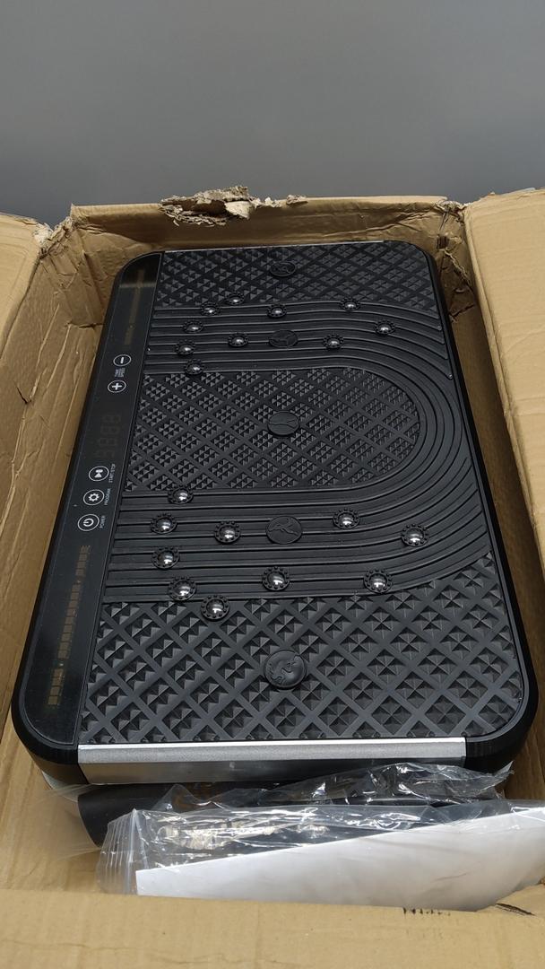 SoftGym Vibration Plate Exercise Machine for Lymphatic Drainage, Power Vibrate Stand Shake Board 450 Lbs Capacity Whole Body Workout Waver with Fitness Resistance Bands Weight Loss Gifts for Women Men Amazon's Choice