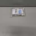 Kare & Kind 4X Spring Door Stoppers (Silver) - Screw-in Flexible Steel Stoppers with White Rubber Bumper Tips - Protect Walls from Bumps, Marks and Damages - Kid and Pet Safe - for Homes, Offices