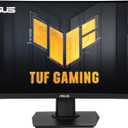 ASUS TUF Gaming 24 (23.6 inch viewable) Curved Monitor (VG24VQER) FHD, 180Hz, 1ms, DCI-P3 90%, Extreme Low Motion Blur Sync, FreeSync, Shadow Boost, Eye Care, DisplayWidget Center