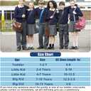 20 Pairs Toddler Kids Crew Socks - Boys Girls Athletic Mid Calf Cut for School, 1-13 Years (#2 Black,white)