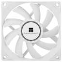Thermalright TL-8015W CPU Cooling Fan - 80mm Slimline Computer Case Cooler, Quiet 4pin PWM, 2200RPM Speed, 15mm Slim (White)