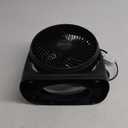 Amazon Basics Air Circulator Fan, Desk Fan for Bedroom, Home and Office, With 90-Degree Tilt Head, 3 Speed Settings, Lightweight (3 LBS), 35 Watts, Black, 11.1"W x 6.3"D x 10.9"H