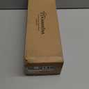 KAMANINA 2 Pack Curtain Rods 32 to 58 Inches (2.6-4.8ft), 3/4 Inch Curtain Rods for Windows Splicing Adjustable Single Drapery Rod with Twisted Cage Finial, for Indoor and Outdoor, Bronze