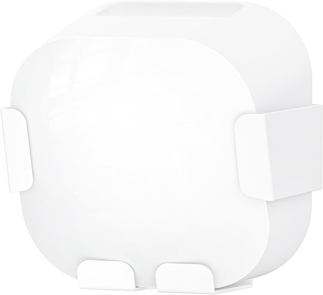 Metal Wall Mount for eero 6+ and eero 6 Wall Mount Bracket - Space Saving Wall Bracket for eero 6 & eero 6 Plus Wall Mount Easy to Install Holder for eero 6 Plus & eero 6 Mesh Wi-Fi Systems