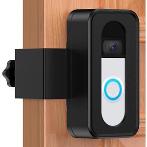 Anti-Theft Video Doorbell Mount, No-Drill Mounting Bracket for Apartment Renters Home Office Room, Fit for Most Kind Brand of Video Bell (Easy to Install)