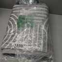 Modern Rug 2.5x10 Runners for Hallways, Abstract Kitchen Runner Rugs Non Slip Bath Mat, Rainbow Washable Runner Rug for Bedroom, Soft Long Rugs for Entryway Bathroom Laundry Dorm, Ash