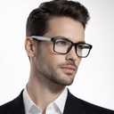 Prospek Blue Light Glasses Reading for Men and Women, For Computer Use, Blue Light Protection, Clear Lens 0 to +1.0 Diopters