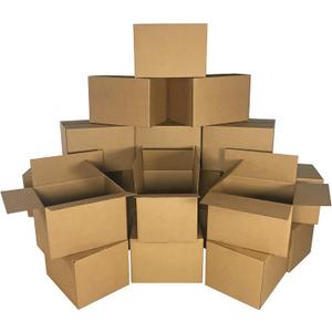 uBoxes Moving Boxes Bundle of 18"x14"x12" (Medium Boxes - Pack of 20)