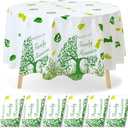 Ganeen 6 Pcs Family Reunion Tablecloths Party Decorations 84 Inch