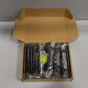 Ravinte 30 Pack | 5 Inch Cabinet Pulls Matte Black Stainless Steel Kitchen Drawer Pulls Cabinet Handles 5 InchLength, 3 Inch Hole Center