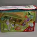 Play Sink with Running Water, Kitchen Play Sink Toy with Electric Faucet, Play Kitchen Accessories, Floating Pool Toys & Fishing Game, Kids Pretend Play-Dishwasher Play Set for Boys Girls Toddlers