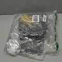 NWK 5 Piece Cake Stand Set with 2 x Large 3-Tier Cupcake Stands, 3 x Appetizer Trays, for Wedding Birthday Baby Shower Tea Party Decorations (Black)