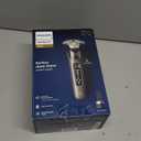 Philips Norelco Shaver i9000, Wet & Dry Electric Shaver, Dark Slate, SenseIQ Technology, Triple Lift & Cut System, 360 Rotating Dual SteelPrecision Precision Blades, Quick Clean Pod, X9002/82