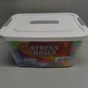 120 Pack Stress Balls, Slow Rising Stress Balls for Kids Adults, Stretchy Fidget Ball for Stress Relief, Hand Therapy Sensory Squishy Ball, Classroom Prize Box Party Favors (1.6 In)