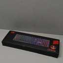 Redragon Mechanical Gaming Keyboard Wired, 11 Programmable Backlit Modes, Hot-Swappable Red Switch, Anti-Ghosting, Double-Shot PBT Keycaps, Light Up Keyboard for PC Mac (RGB LED)