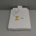 Jetec 12 Pcs Double Sided Handheld Mirror, 1X/2X Magnifying, Clear Frame, Modern Round Shape, Travel & Gift, 4.5 x 8.3 Inches