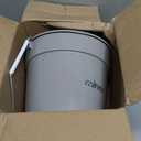 Winco Heavy-Duty Plastic Bucket/Utility Pail with Pour Spout, 10 Quarts, Gray