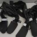 Suspender Dog Boots for Large Dogs, Tall Waterproof Dog Rain Booties, Anti-Slip Snow Dog Shoes Leggings, Adjustable Paws Protector for Outdoor Dogs Walking Hiking (L)