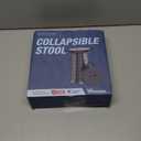 NUMANU 2026 Upgraded Collapsible Stool, Max 620lbs 2.5"-18" H Adjustable Portable Folding Stool for Adults, Retractable Foldable Telescopic Seat Camping Chair or Footrest (1x Hard Seat)