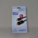 Philips DisplayPort to HDMI Adapter, Unidirectional, Works with Laptops, Tablets, Full HD 1080p, 4K Ultra HD, Mac and PC Compatible, Compact Design, Portable, Black, SWV9200G/27