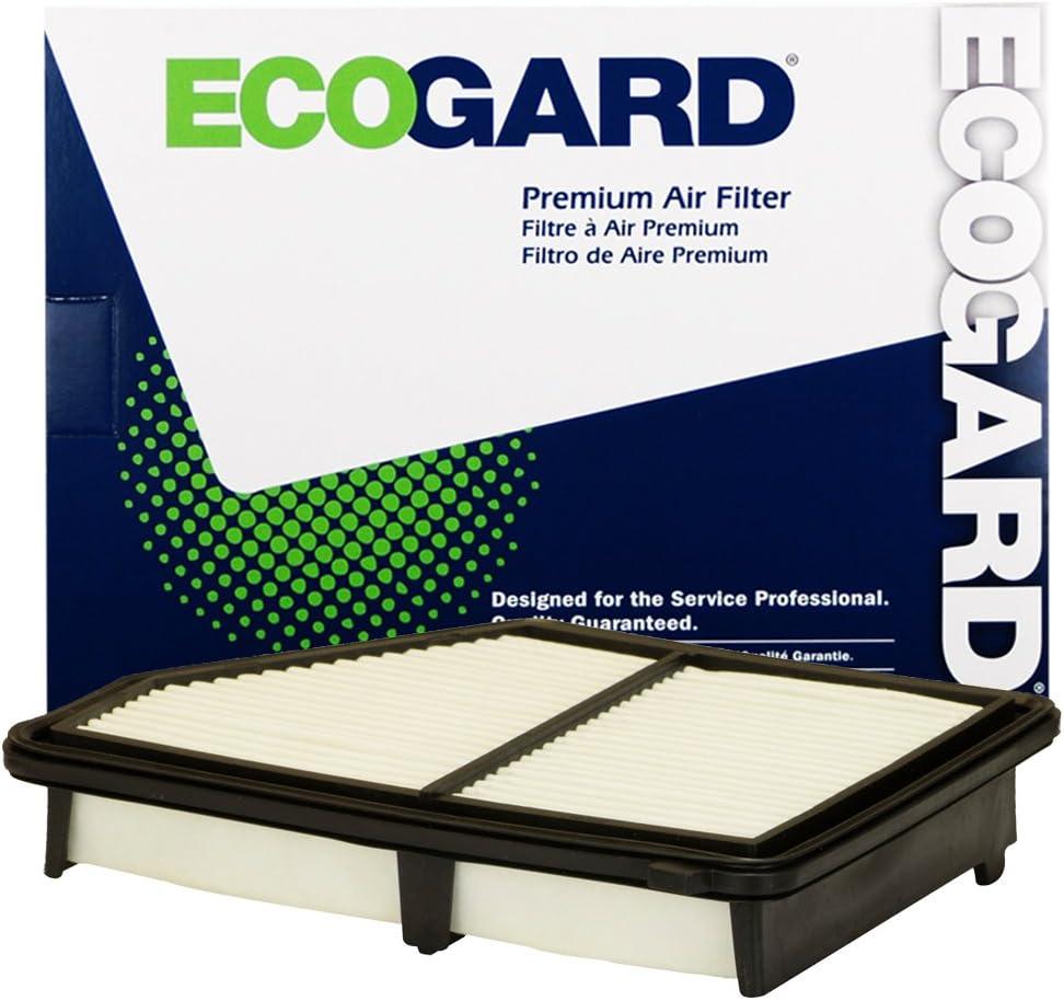 ECOGARD XA10496 Premium Engine Air Filter Fits 2016-2025 Honda Civic, 2023-2025 HR-V, 2014 Renault Trafic