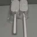 Bathroom Toilet Brush, OSCIOSS Toilet Cleaner Brush [2 Pack] with Ergonomic Design, Compact Size, Durable Bristles, Wall Mounted RV Toilet Brush for Bathroom Cleaning