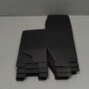 Black Gift Boxes 2x2x2 inches, NIGNYA 25 Pack Small Kraft Cardboard Gifts Boxes Paper Cube Favor Box Easy Assemble Paper Gift Box with lids for Presents Birthday Christmas Wedding Party