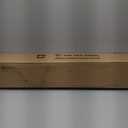 Warm Gold Curtain Rods for Windows 28 to 48", 1-Inch Blackout Curtain Rods with Aluminum Brackets and End Cap Finials, Adjustable Drapery Rods for Sliding Glass Door/ Bedroom/ Kitchen/ Living Room Etc.