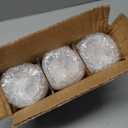 Simply Soson 2x8 inch 7 Day White Pillar Candles in Glass Set of 3, Up to 90 Hour Burn time, Unscented Prayer, Religious Candles for Memorials, Vigil, and Emergency