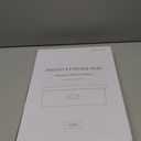 ZICOTO Decorative Photo Storage Box - Sturdy Linen Photo Organizer with Dividers is Perfect to Store Up to 1700 Pictures and 5x7 Photos - Portable Scrapbook Storage Containers with Lid (Beige)