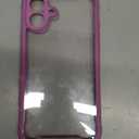 Diaclara Designed for iPhone 16 Plus Case 6.7 Inch,Upgraded [Full Camera Protection] Full Body Rugged Clear Bumper Case with Built-in Screen Protector for 16 Plus,Rose Pink