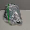 S.L. Fashions Womens 3/4 Sleeve Long Satin Mother of The Bride Dress with Pockets, Formal Party Gown (12 Petite, Black and Green)