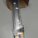 Drawer Slides Ball Bearing 3 Folds Full Extension Side Mount Cabinet Runners Glides Rails Track 100 Lbs Load(1 Pair (Silver), 22 inch)