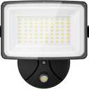 Onforu 100W Dusk to Dawn Outdoor Lighting, 9000LM Exterior Led Flood Lights, IP65 Waterproof 3 Adjustable Heads Security Black Lights Fixture, 6500K Photocell Floodlights for Garage, Patio, Yard