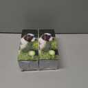 2 x Pets Water Bottle with Food Container,Travel Puppy Water Bowl,Portable Pet,Dispenser,Dog Stuff Accessories Items,Cat Walking and Hiking Dog Gift,with 1DogPoop Bags;1 Pet Toys 3PCS