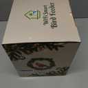 Smart Bird Feeder with Camera, AI Identify Birds Species Solar Powered, 2K HD Video Bird House with Camera, Instant Arrival Alerts, Waterproof Squirrel Proof, Gift for BirdLovers, 2.4GHz WiFi, Blue